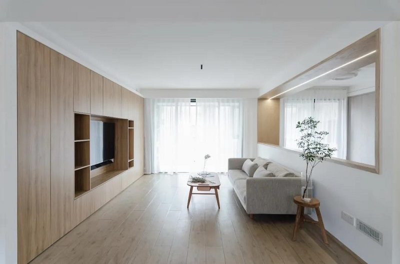 130㎡原木現(xiàn)代風(fēng)四室裝修，全屋原木風(fēng)裝飾住起來真舒服！