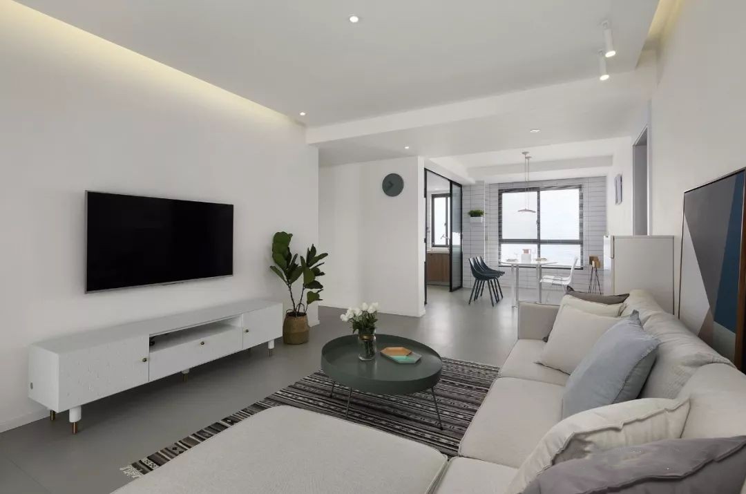 和順府-122㎡極簡(jiǎn)北歐風(fēng)三居，簡(jiǎn)潔大氣、清爽舒適！